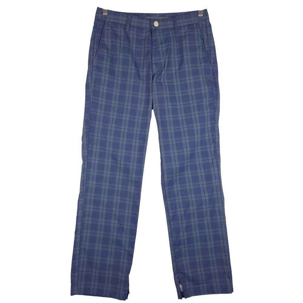 Bonobos Golf Pants Plaid Straight Leg Lightweight‎ 30/30 (Fits 30x29)